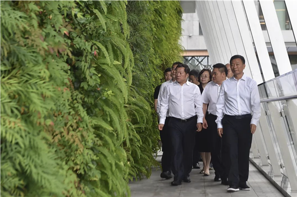 四川天府新区党工委书记周先毅带队调研博天堂集团
